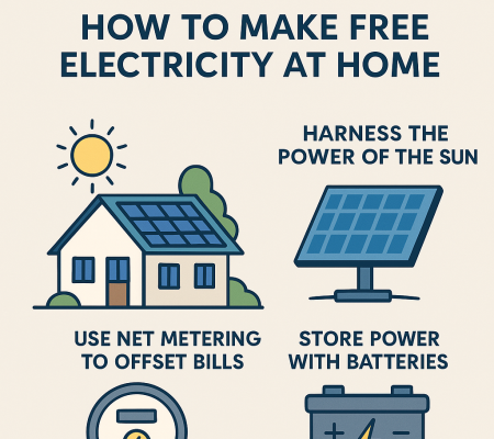 how to make free electricity at home